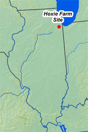 Hoxie Farm site location