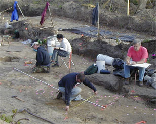 Hoxie Farm site excavations
