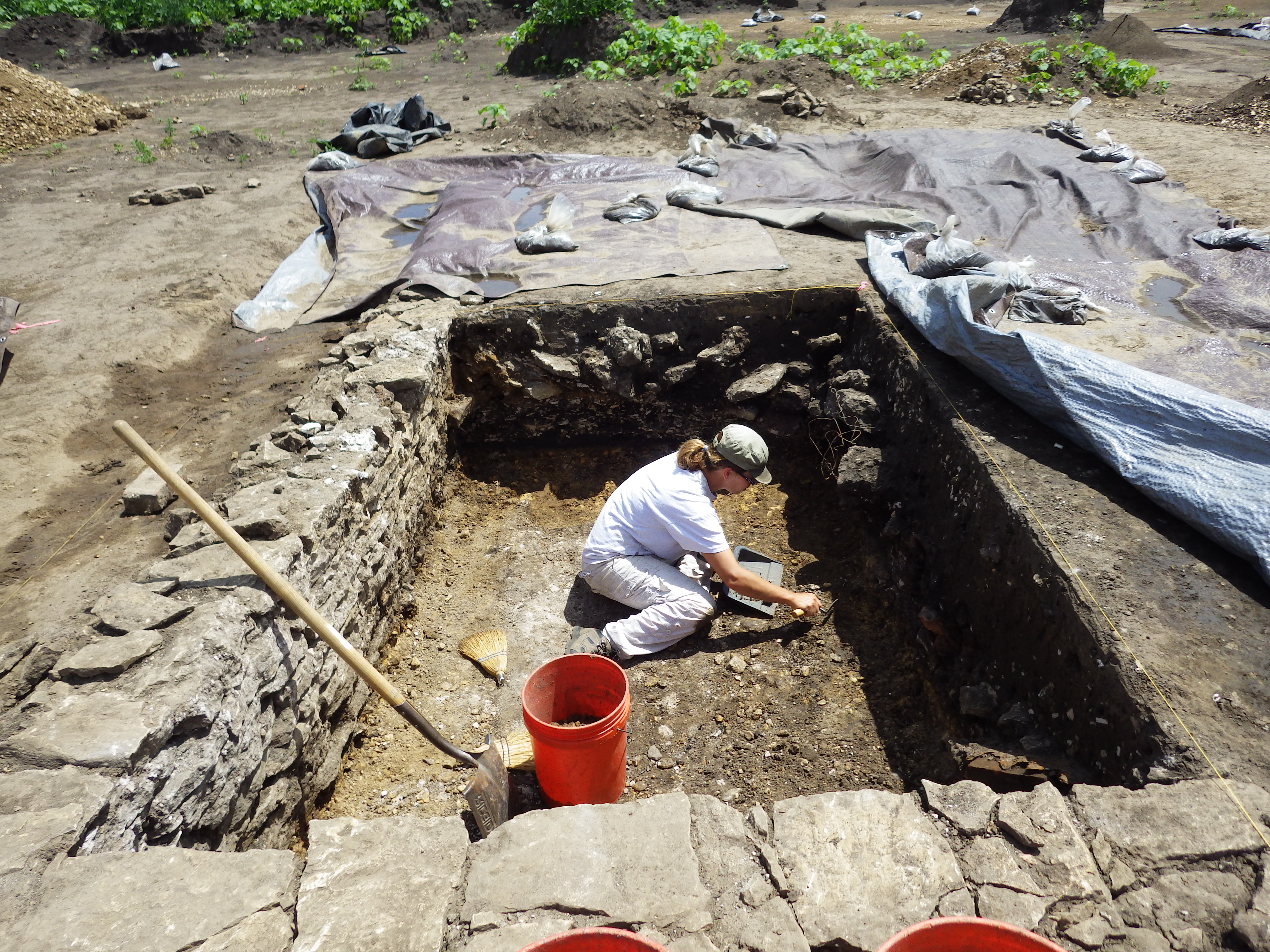 Longholloe cellar excavation