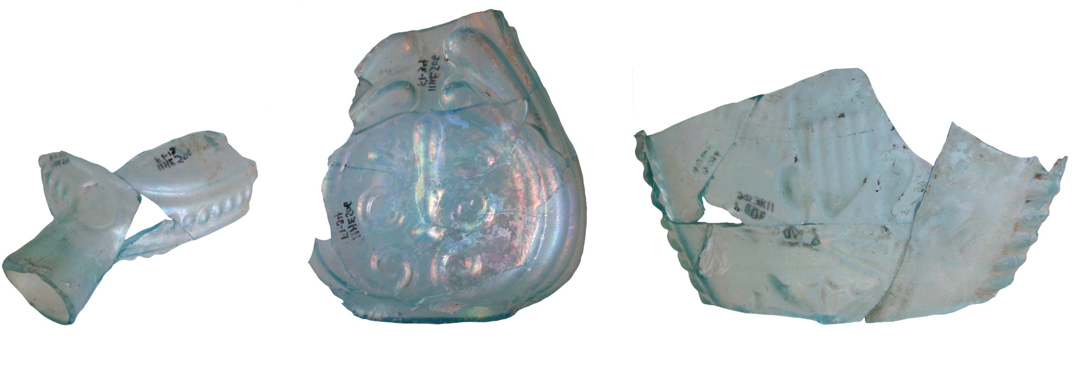 Mary Hipple scroll flasks