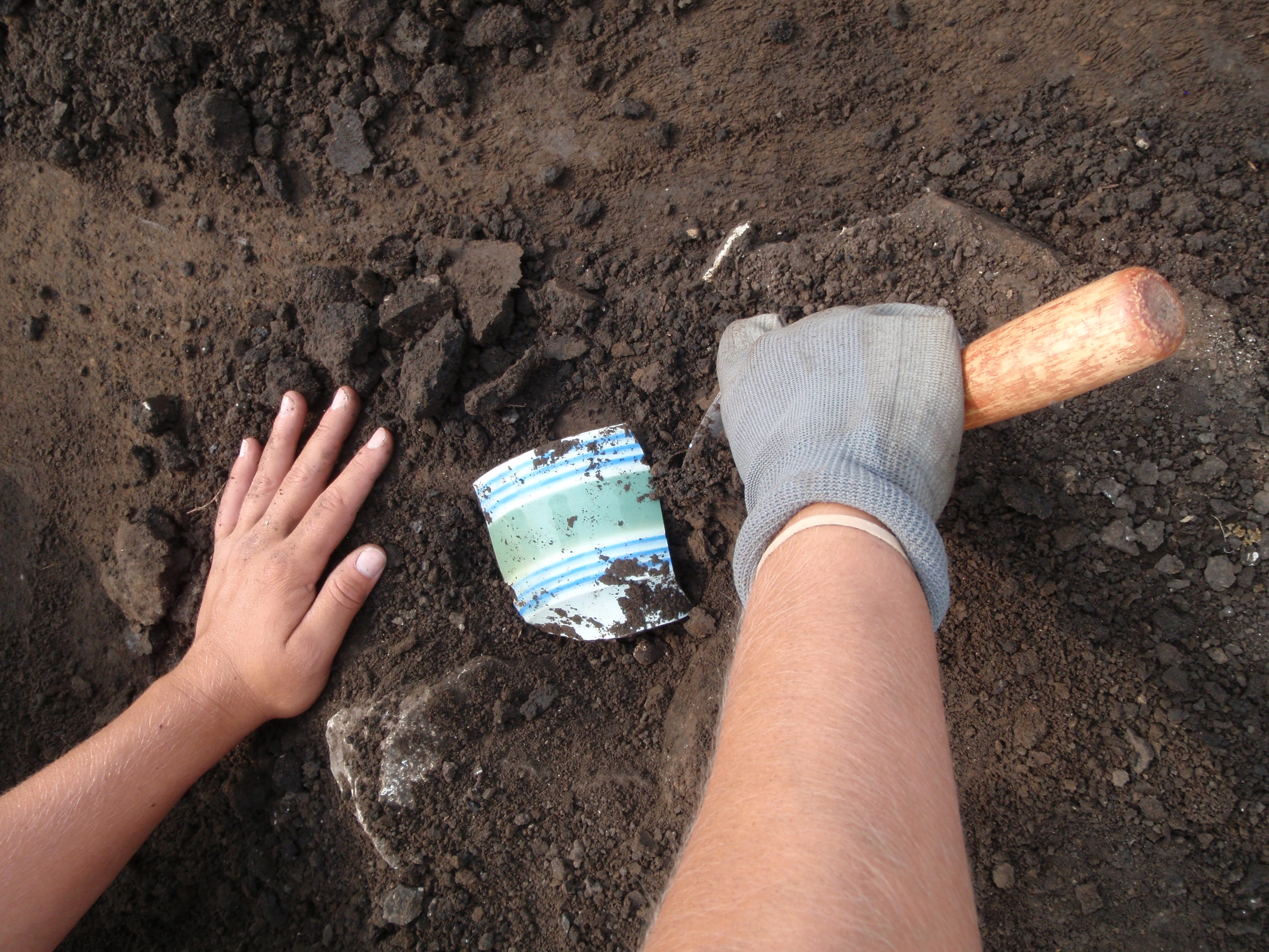 Mary Hipple excavation