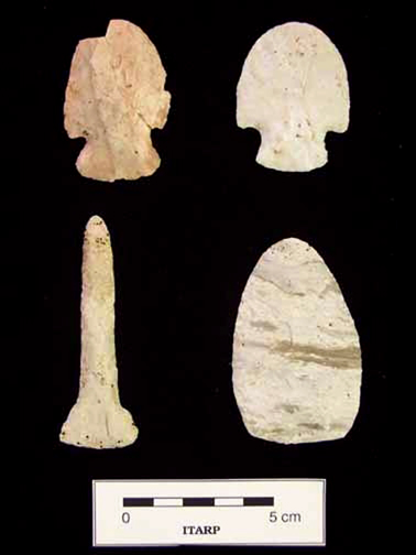 Archaic tool cache – Marlin Miller site