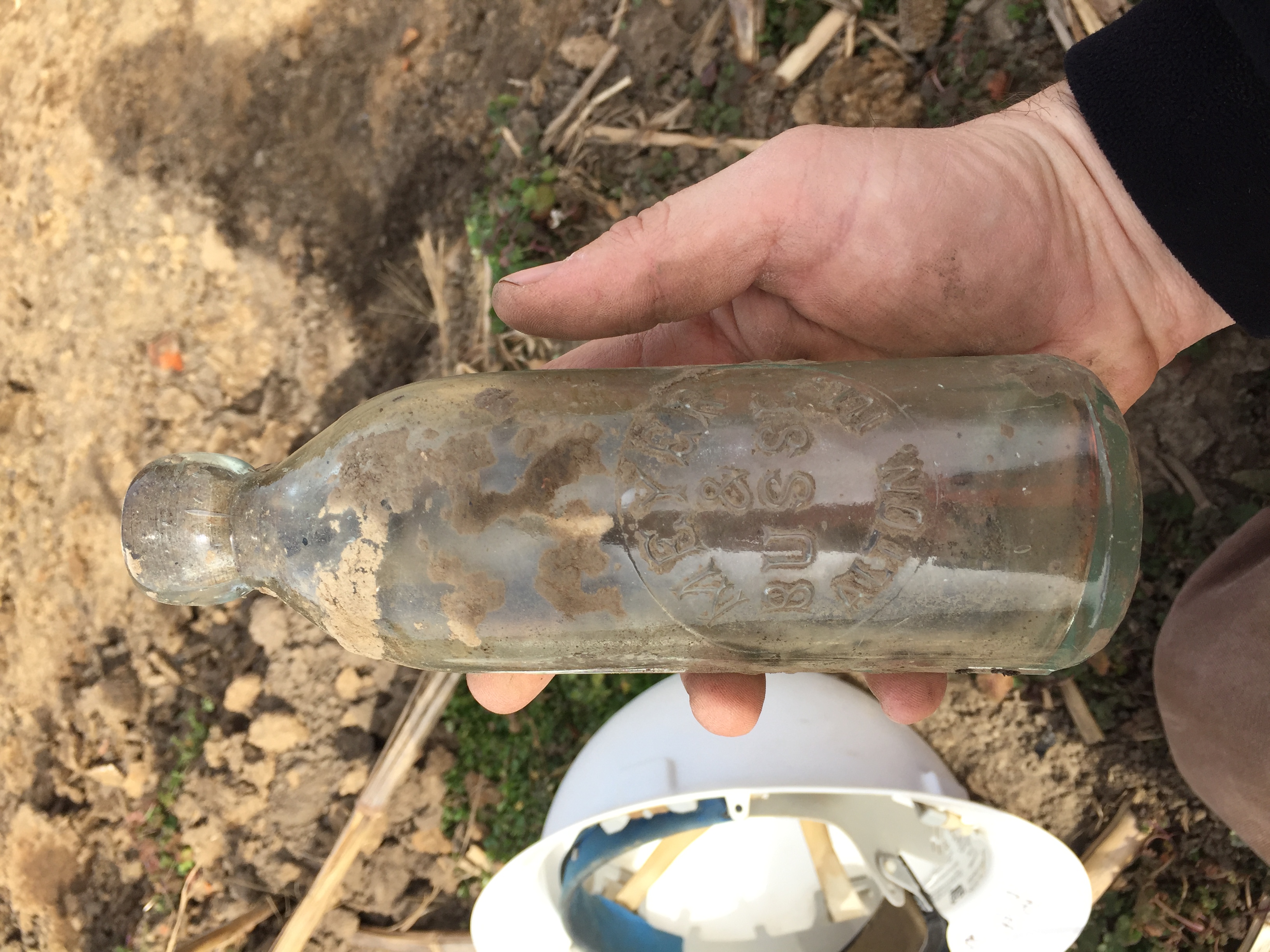 1890s Alton, Illinois soda/mineral water bottle