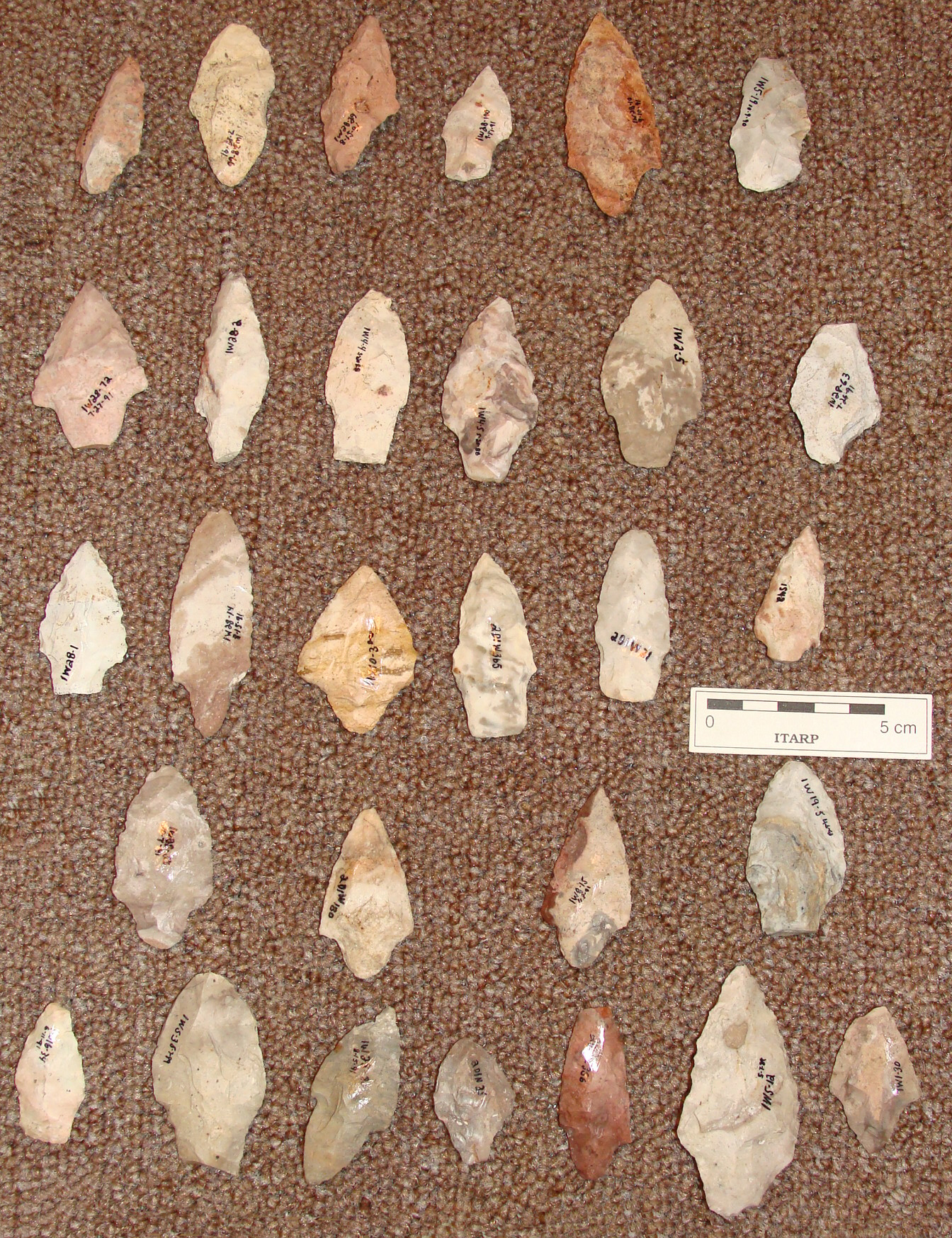 Misc. Early Woodland points