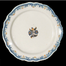 Moustiers plate Moustiers plate