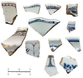 French faience from the Gammon site French faience from the Gammon site