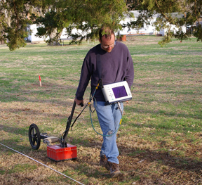 Ground penetrating radar at Warsaw, IL