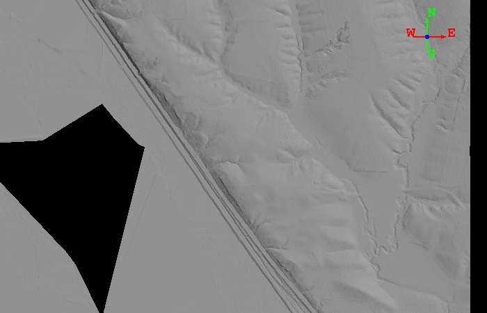 lidar image of above extent