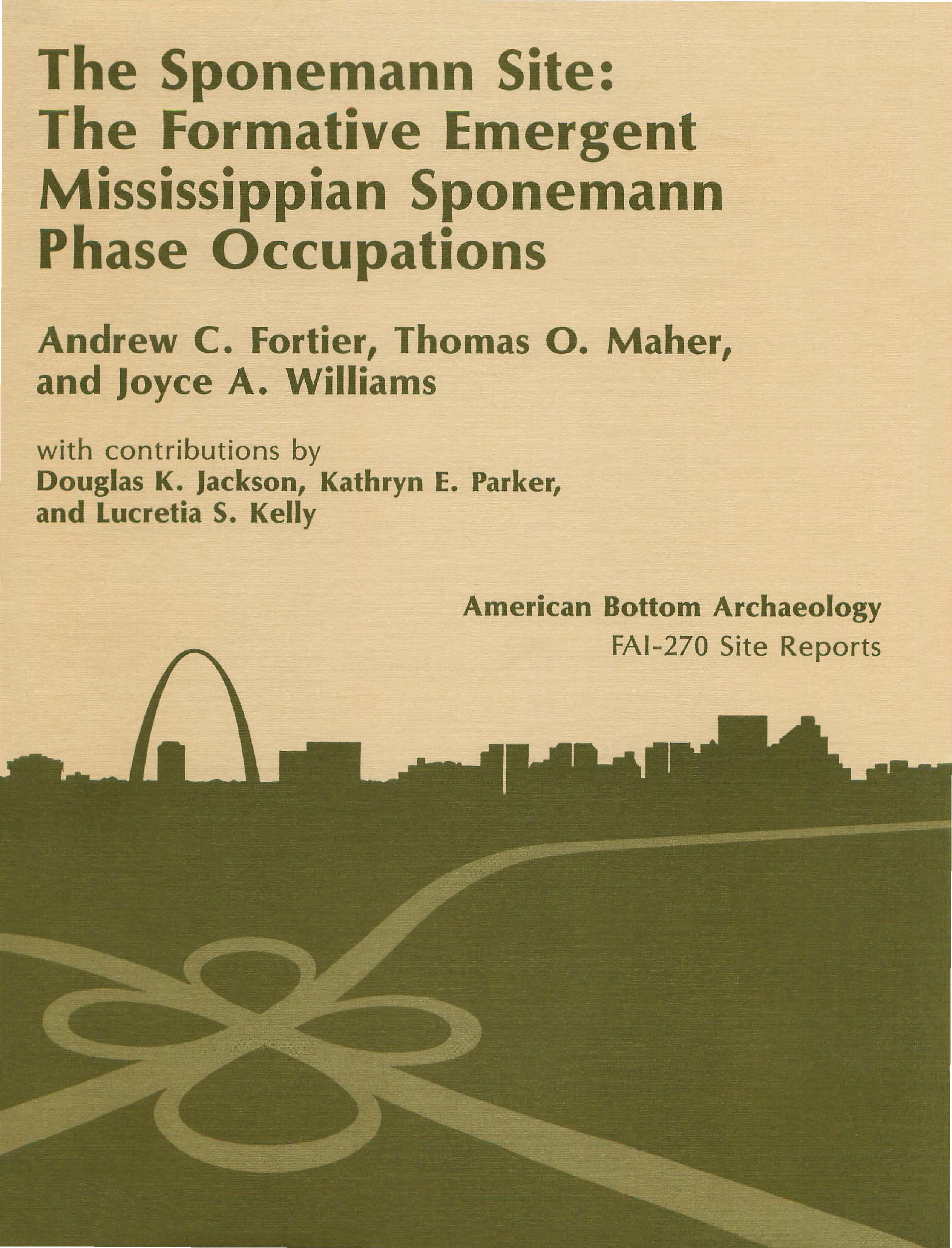 FAI-270 Vol. 23 Sponemann Site 1