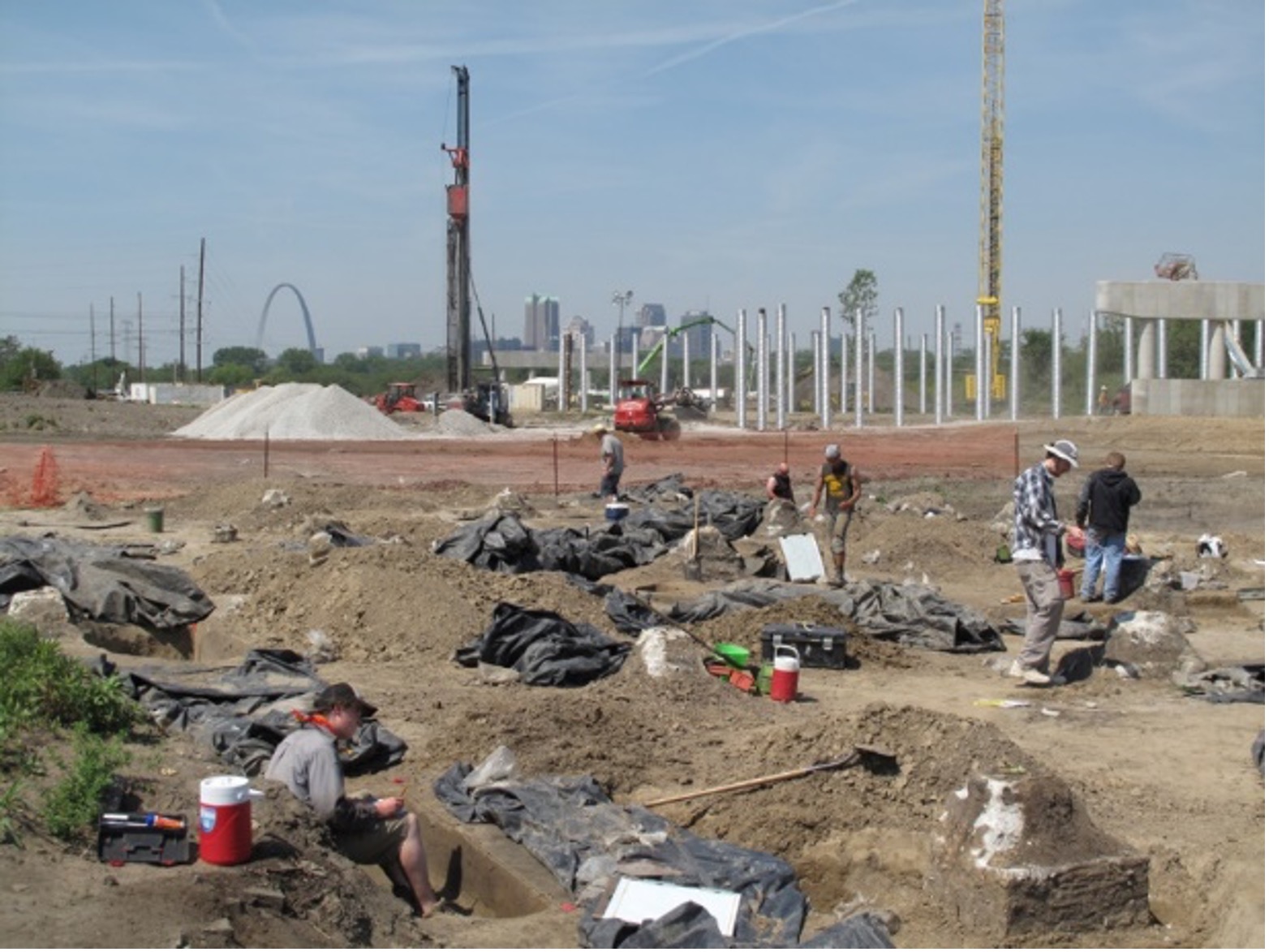 excavations at East St. Louis
